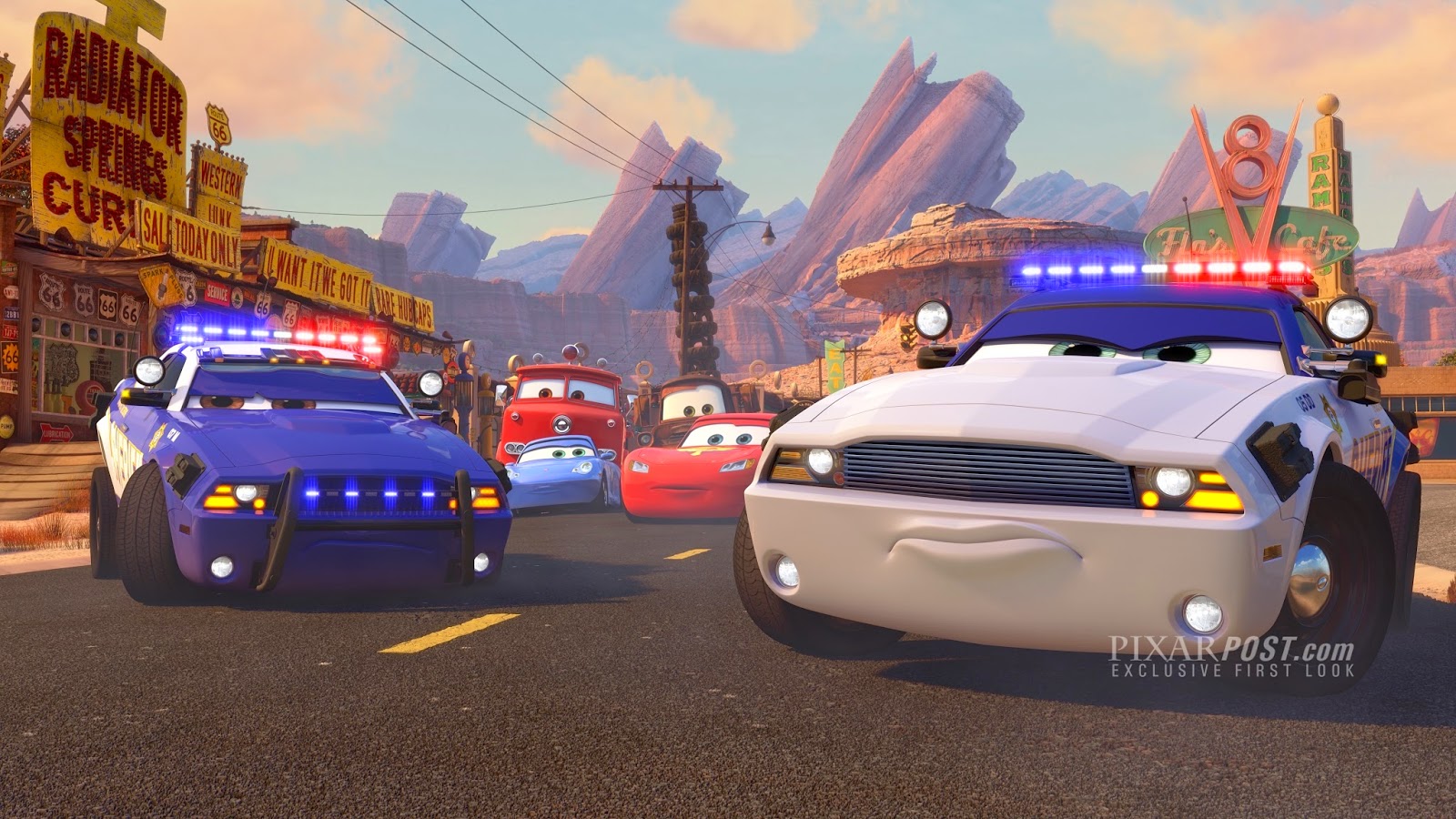 PixarPost - To Protect And Serve Sample Image Watermark