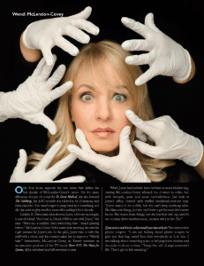 Wendi in the May issue of Emmy Magazine